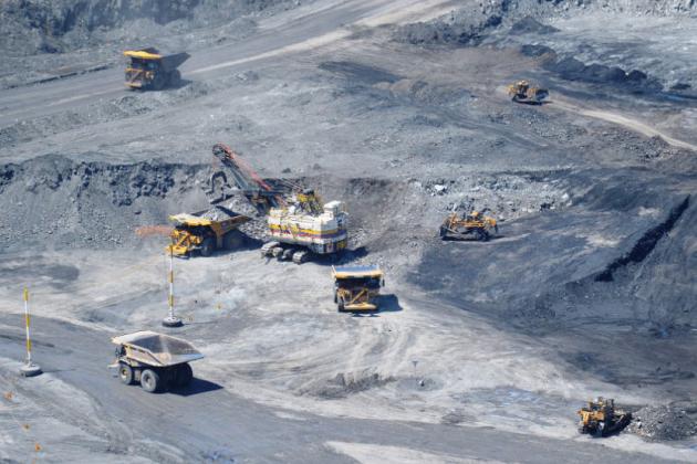 Coal mining in Cerrejon