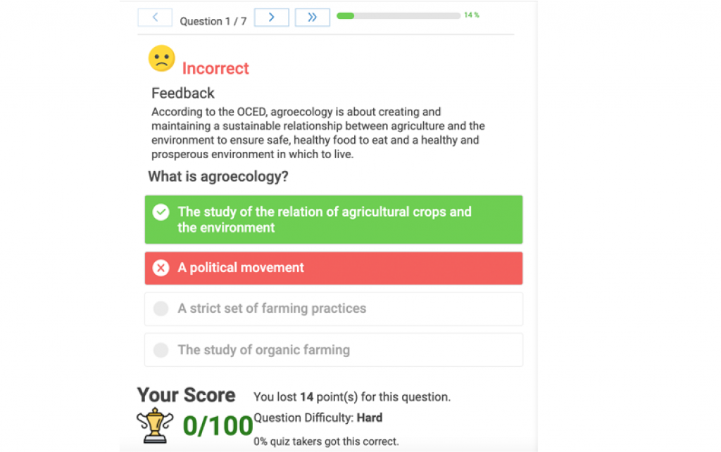 Croplife agroecology quiz