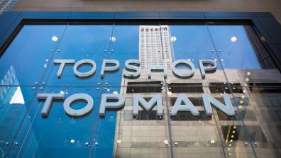 Topshop/Topman store front. Credit: Sean Davis.